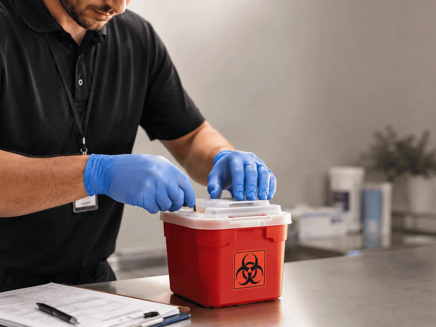 Why choose Sharps Waste Disposal in Kerkhoven, MN
